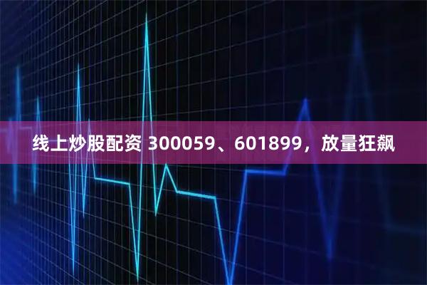 线上炒股配资 300059、601899，放量狂飙